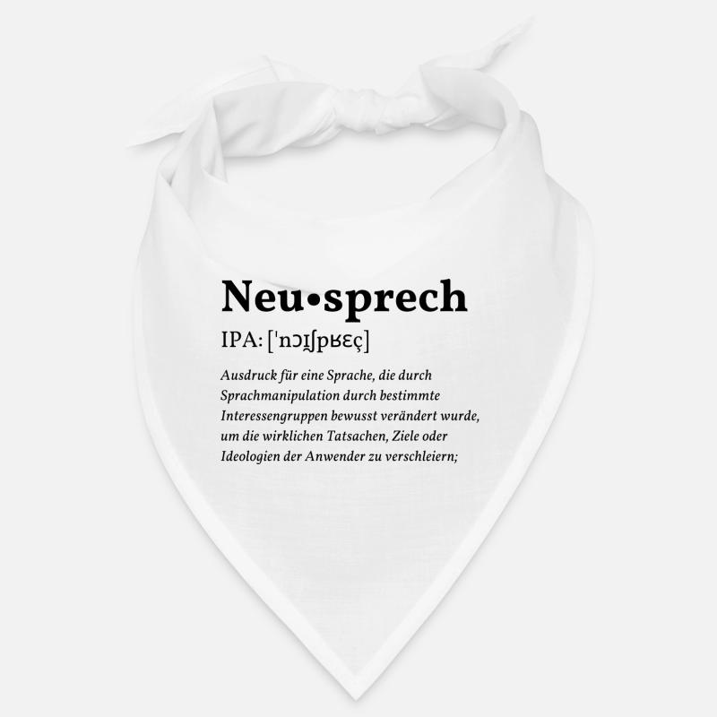 NeuSprech - Bandana - Weiß