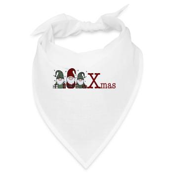 Wichtel Xmas - Bandana - Weiß - Vorne