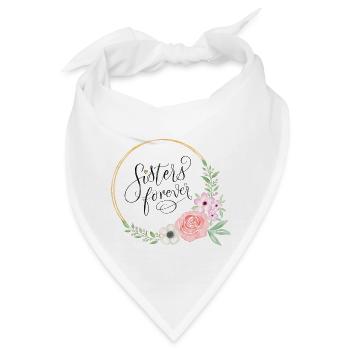 Sisters Forever - Bandana - Weiß - Vorne