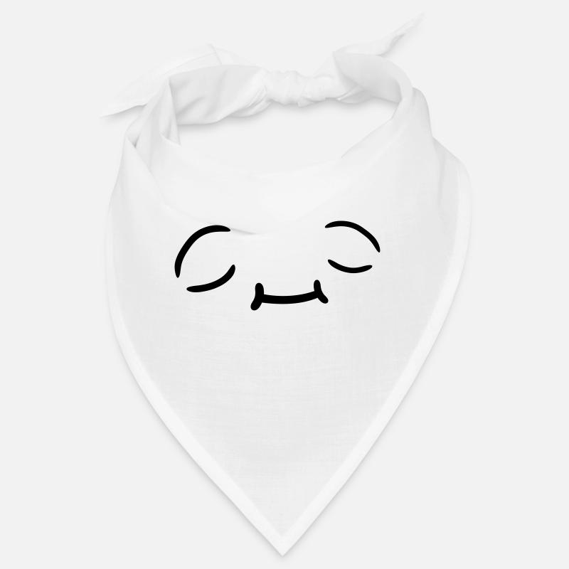 Entspanntes Gesicht Design Bandana