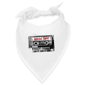 Gemischtes Band - Bandana - Weiß - Vorne