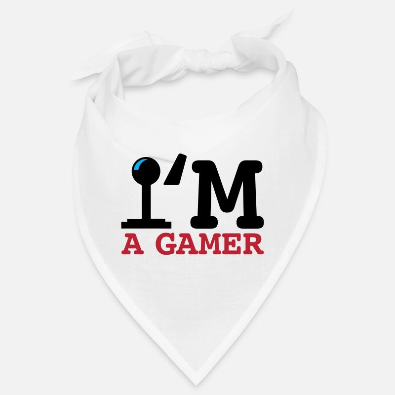 A Gamer Bold Typography Bandana