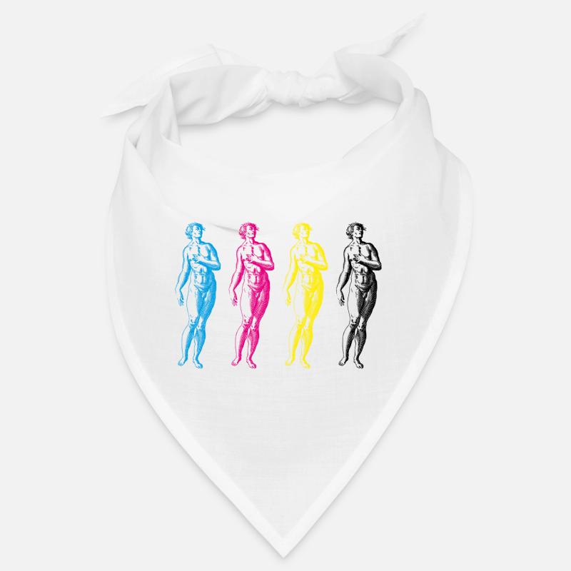 CMYK Statues Bandana