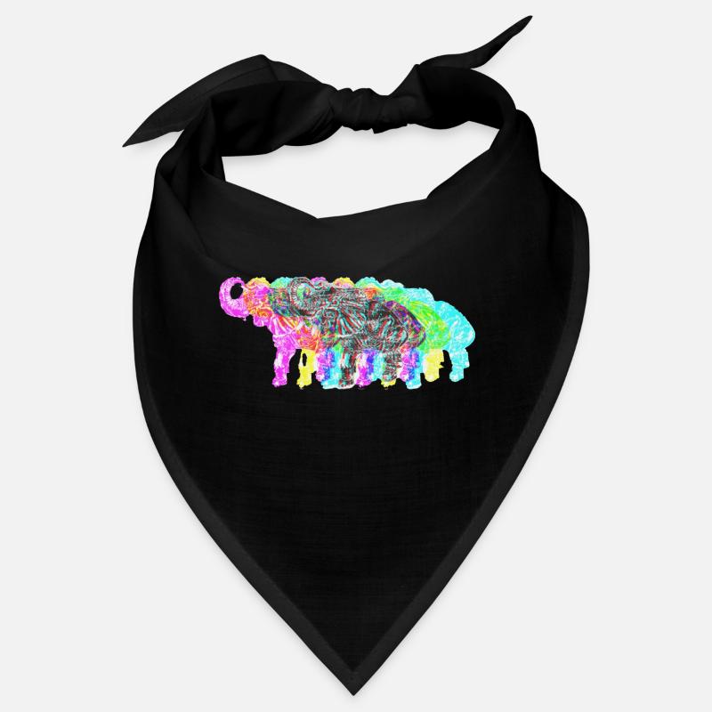 Edelfant Elephant PopArt Bandana
