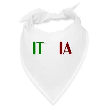 Italia - Bandana - Weiß - Vorne