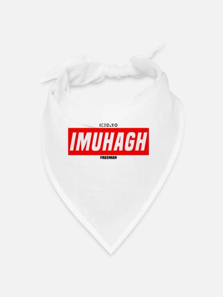 IMUHAGH - Bandana - blanc - Devant
