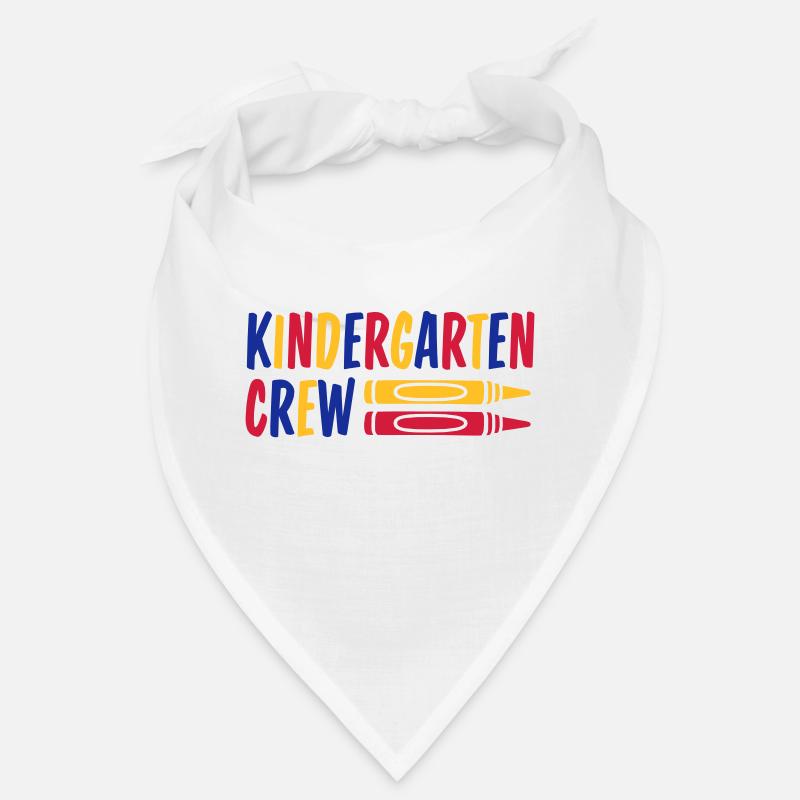 Wax Crayon Kindergarten Crew Crayon Bandana