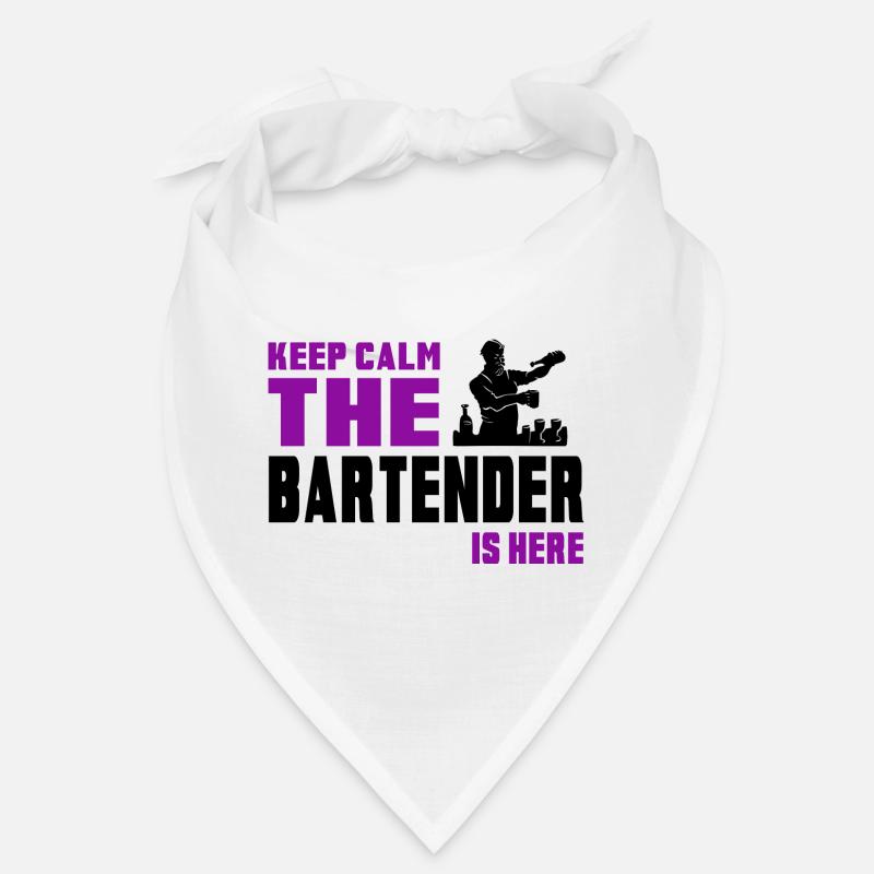 Keep Calm Barkeeper Design Bandana