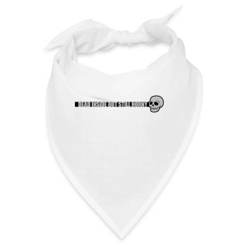 dead inside but horny - Bandana - Weiß - Vorne