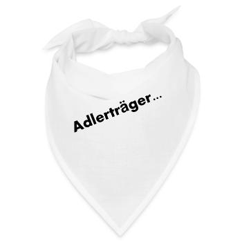 Adlerträger - Bandana - Weiß - Vorne