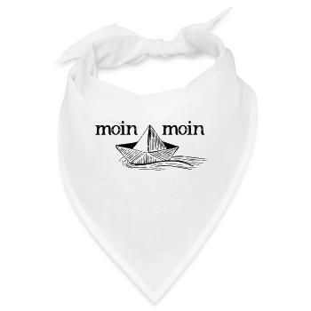 MOIN MOIN - Bandana - Weiß - Vorne