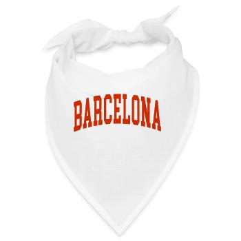 Barcelona - Bandana - Weiß - Vorne