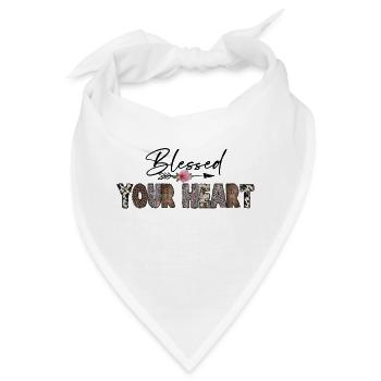 Country Musik ländlich Landei Countrymusiker Mom - Bandana - Weiß - Vorne