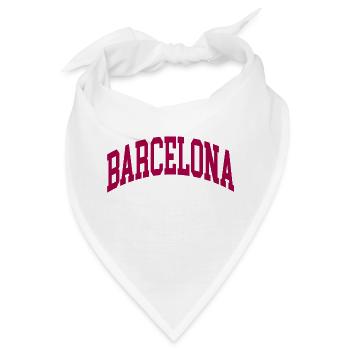 Barcelona - Bandana - Weiß - Vorne