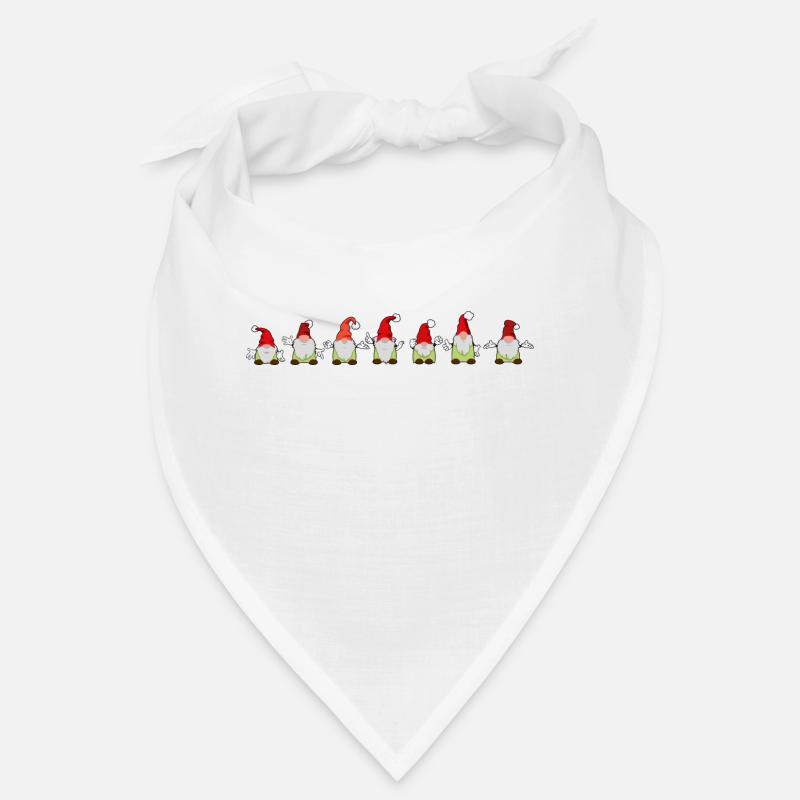 sept elfes de Noël Bandana