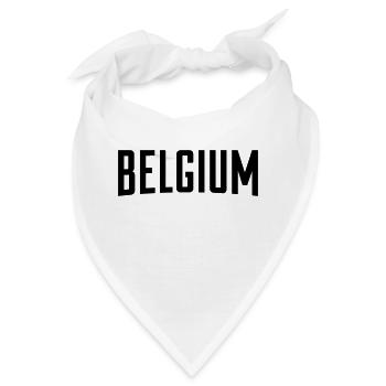 Belgien Belgien WK - Bandana - Weiß - Vorne