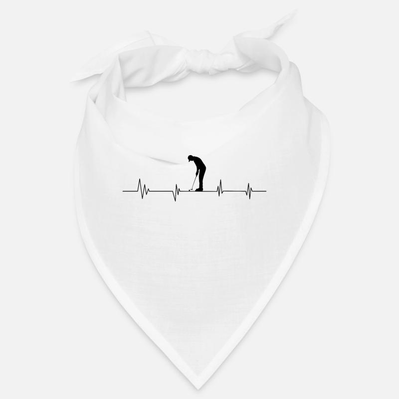 Battement de cœur golf Bandana