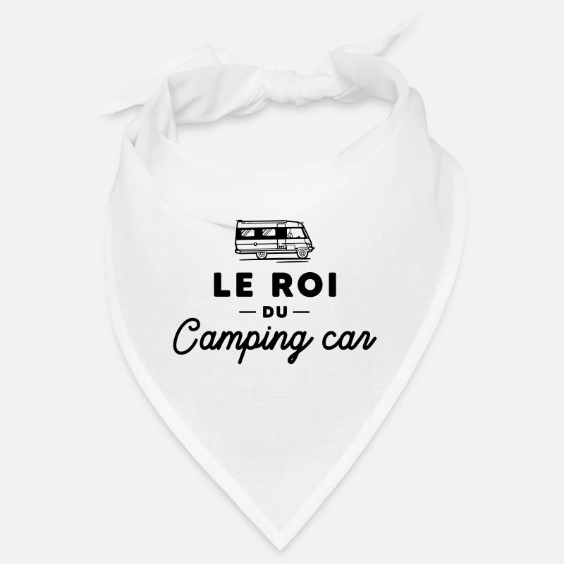 Le Roi du Camping-car Tshirt Bandana