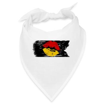 Ich Liebe Deutschland - Bandana - Weiß - Vorne
