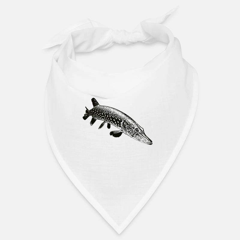 Pike - Bandana - white