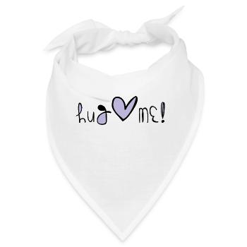Hug Me - Bandana - Weiß - Vorne