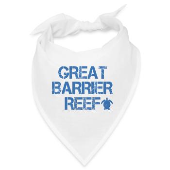 Great Barrier Reef - Bandana - Weiß - Vorne