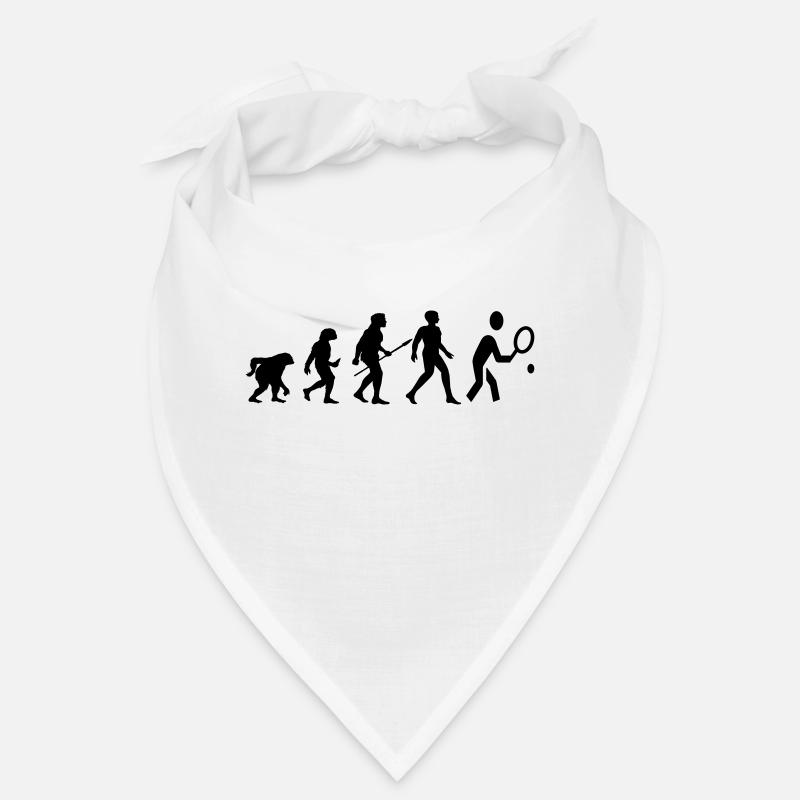 Cooles „Evolution Tennis Shirt“ Design Bandana
