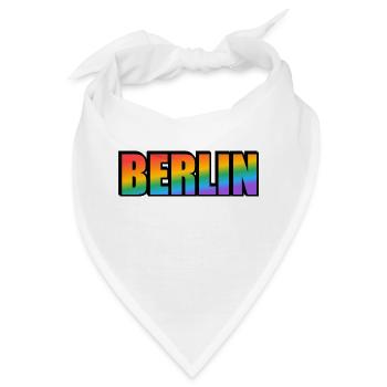 Schwules Berlin - Bandana - Weiß - Vorne