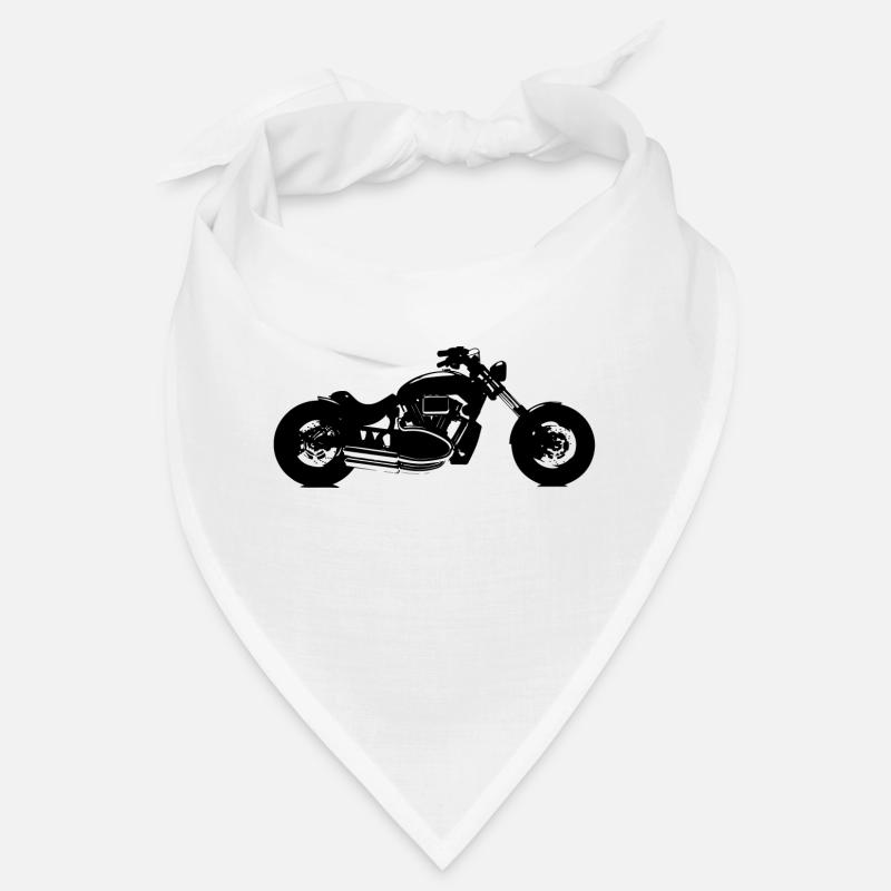 Hubschrauber - Bandana - Weiß