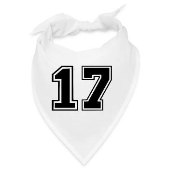 17 - Bandana - Weiß - Vorne