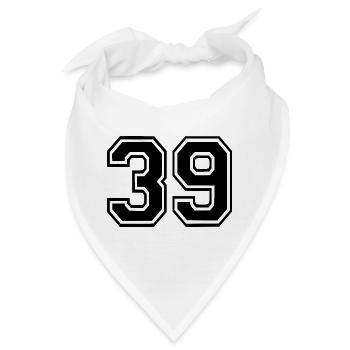 39 - Bandana - Weiß - Vorne