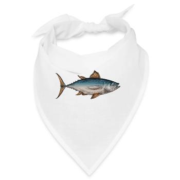 Meerestiere - Bandana - Weiß - Vorne