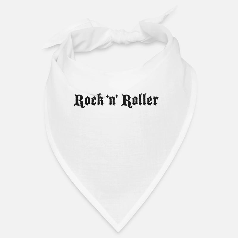 Logo Rock 'n' Roller Noir Bandana
