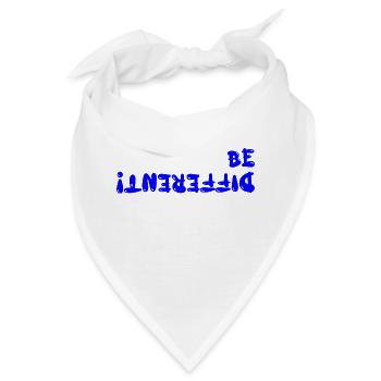 be different - Bandana - Weiß - Vorne