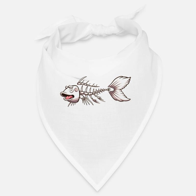 Squelette de poisson Koi Karp Bandana