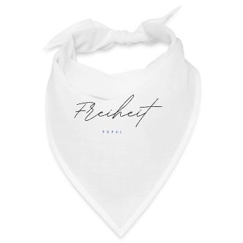 Inspirierende Wörter, Trendige T-Shirts von Popal - Bandana - Weiß - Vorne