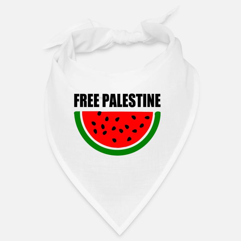 Free palestine Melon pastèque Bandana