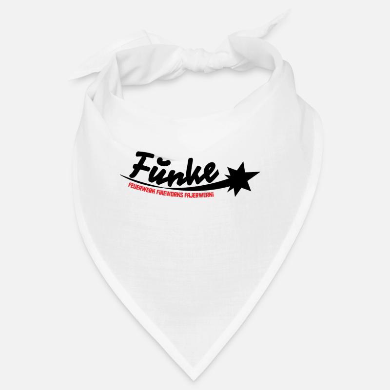 Funke Logo Schwarz/Rot Bandana