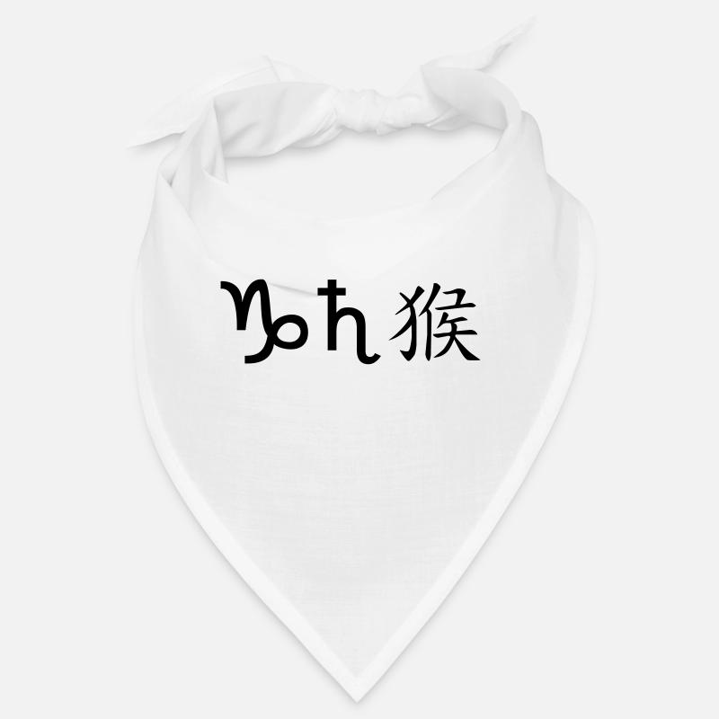 Capricorn Saturn Monkey Bandana