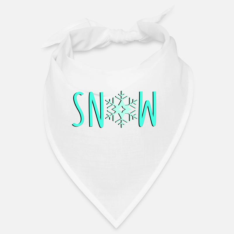 Neige flocon de neige Bandana