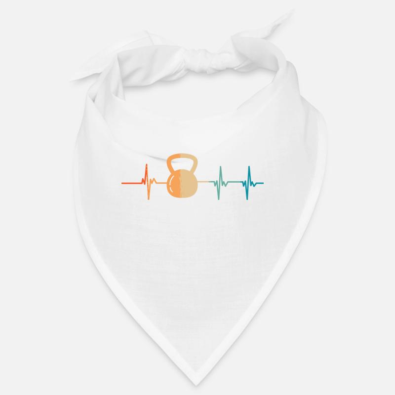 Kettlebell Herzschlag Bandana