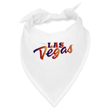LAS VEGAS - Bandana - Weiß - Vorne