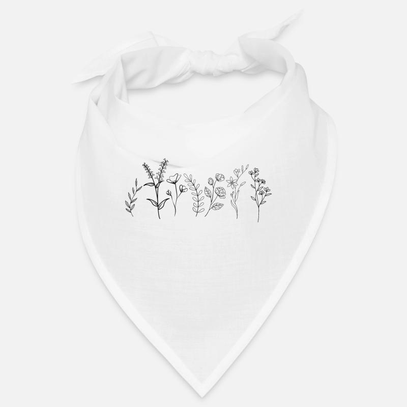 Fleurs sauvages Bandana