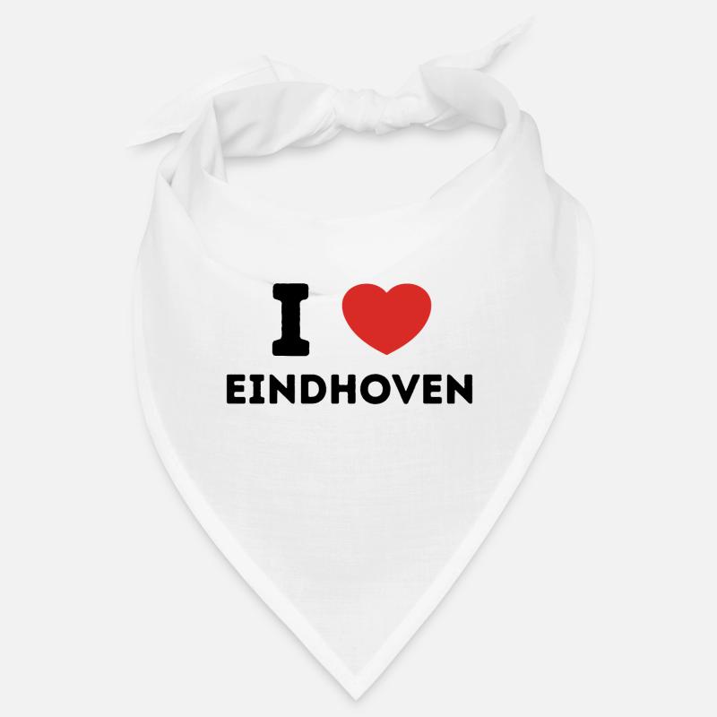 I Love Eindhoven Netherlands Bandana
