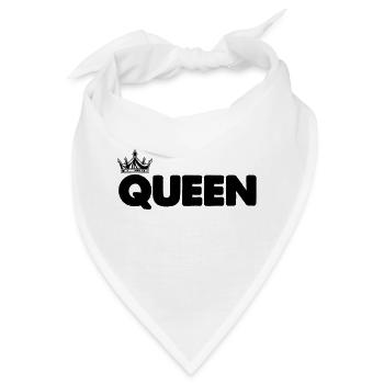 queen - Bandana - Weiß - Vorne