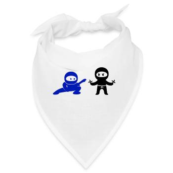 ninjas - Bandana - Weiß - Vorne