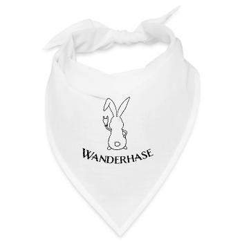Wanderhase - Bandana - Weiß - Vorne