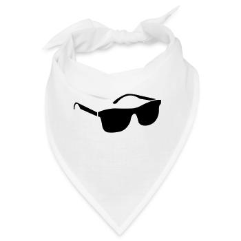 sonnenbrille - Bandana - Weiß - Vorne