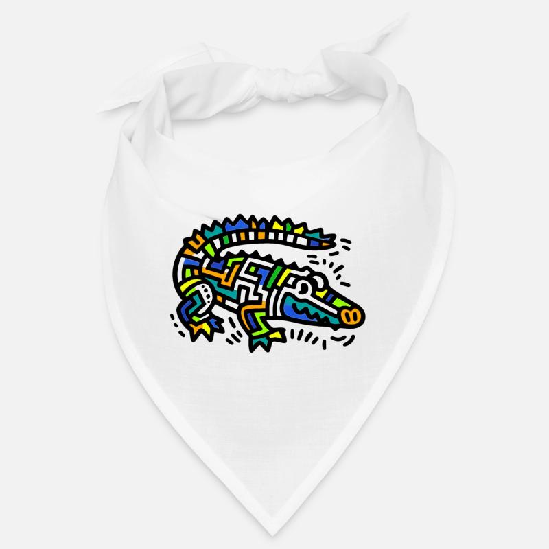 Alligator-Krokodil Bandana
