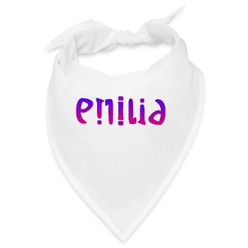 Emilia - Bandana - Weiß - Vorne